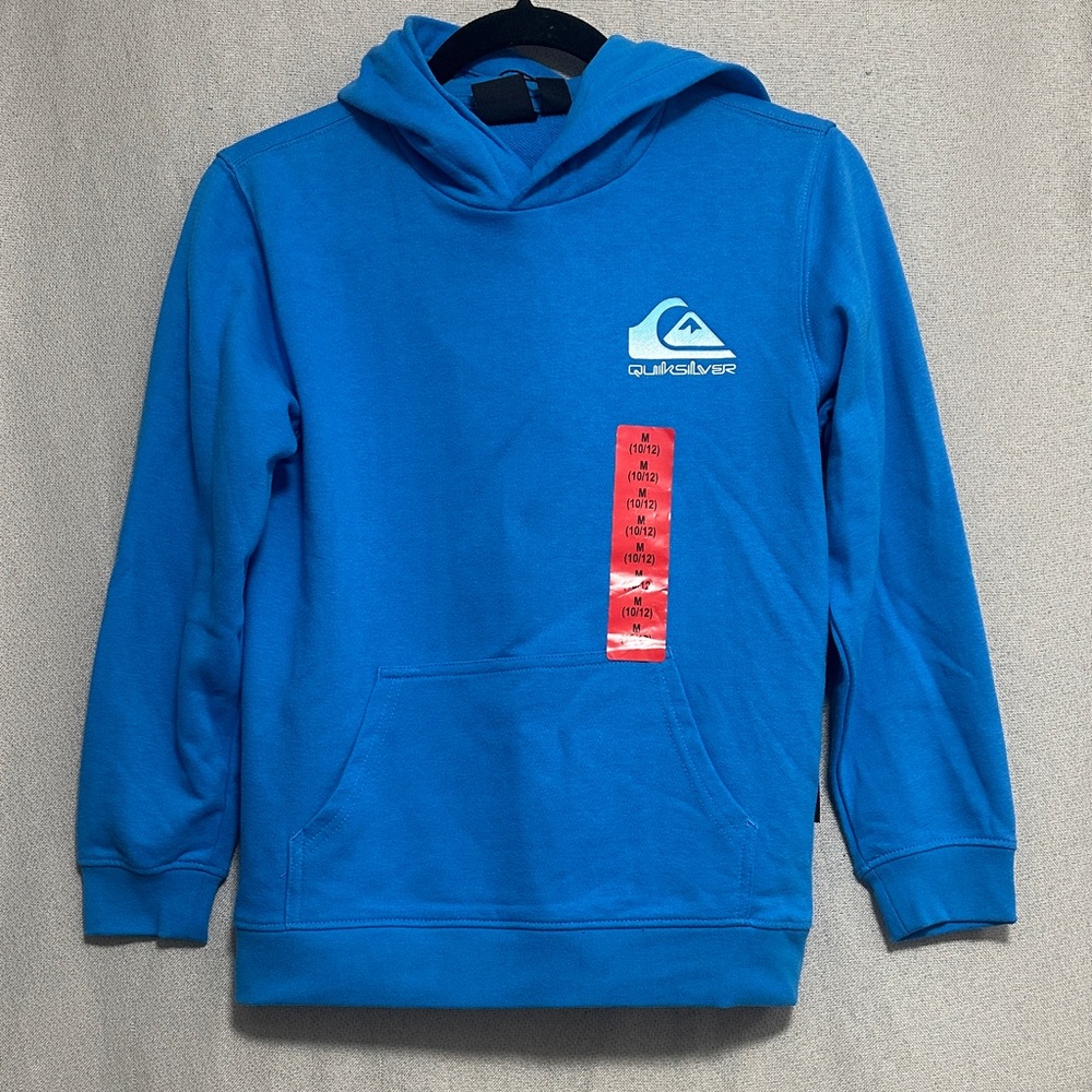 Quiksilver Kids Bright Blue Hoodie